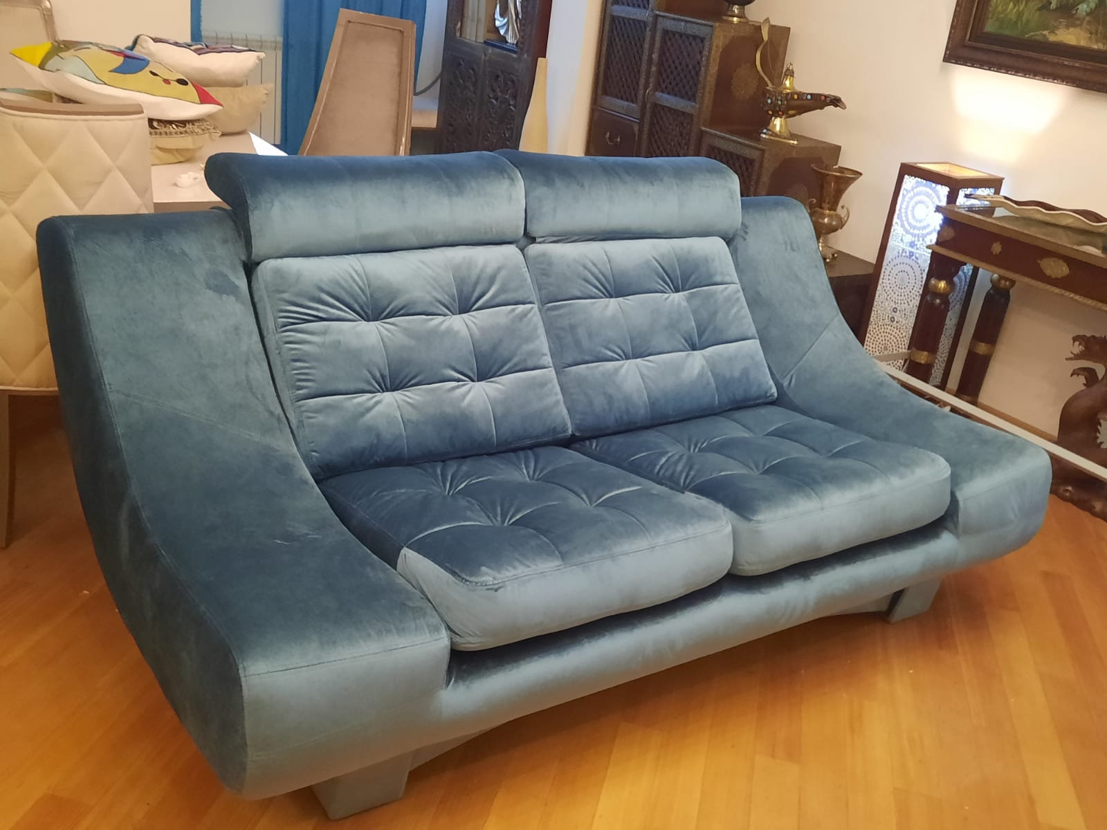 Обивка дивана на дому. Покровское-Стрешнево 