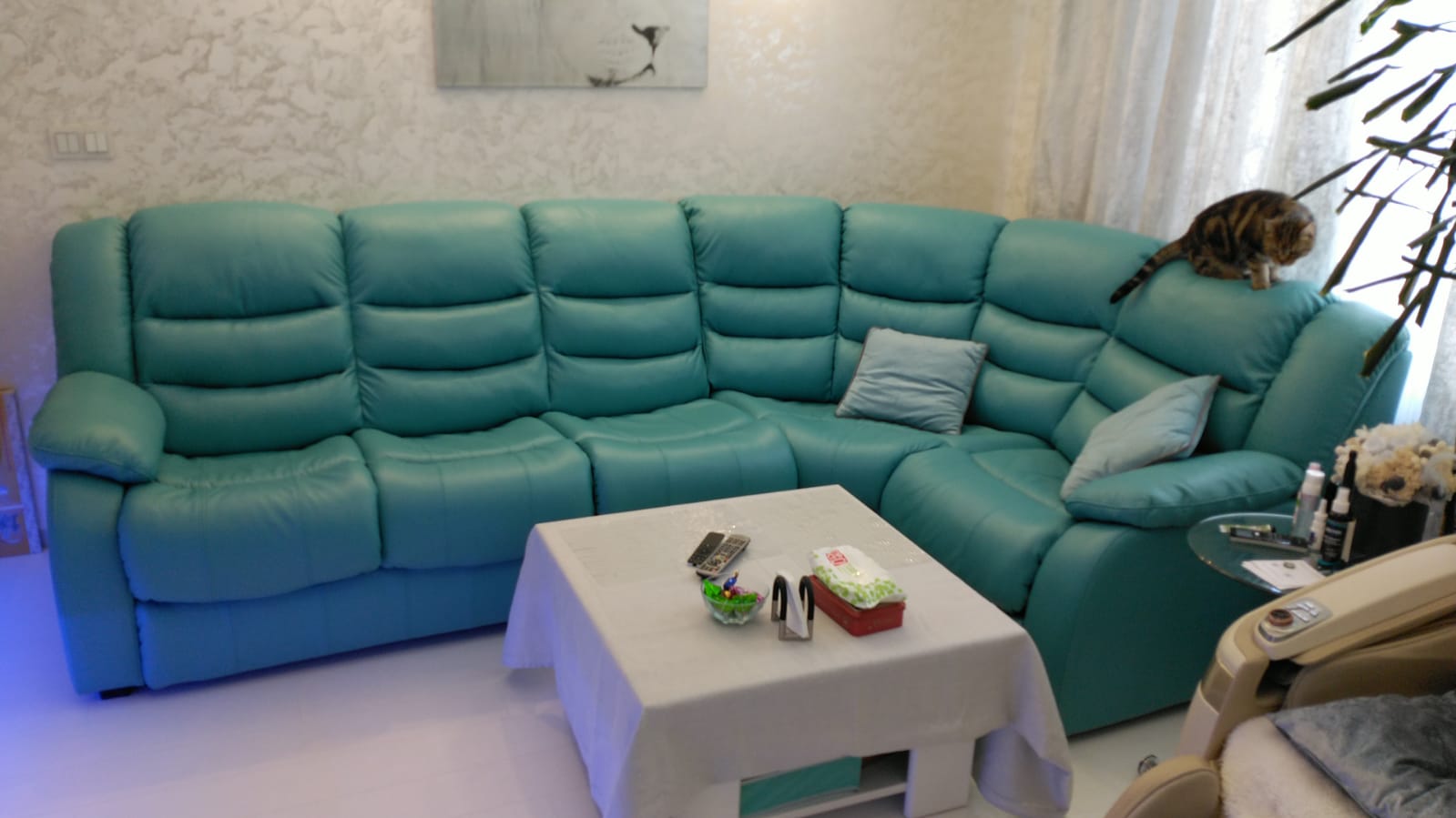 Перетяжка дивана на дому. Покровское-Стрешнево 